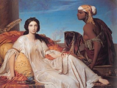 Francois-Leon Benouville. Esther ou Odalisque (1844), Musee des Beaux-Arts, Pau